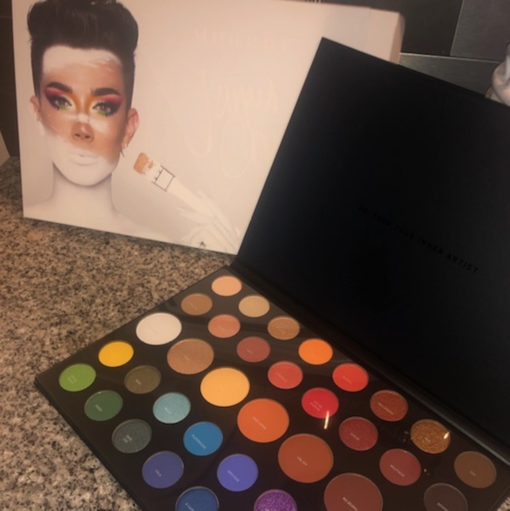 James Charles makeup palette